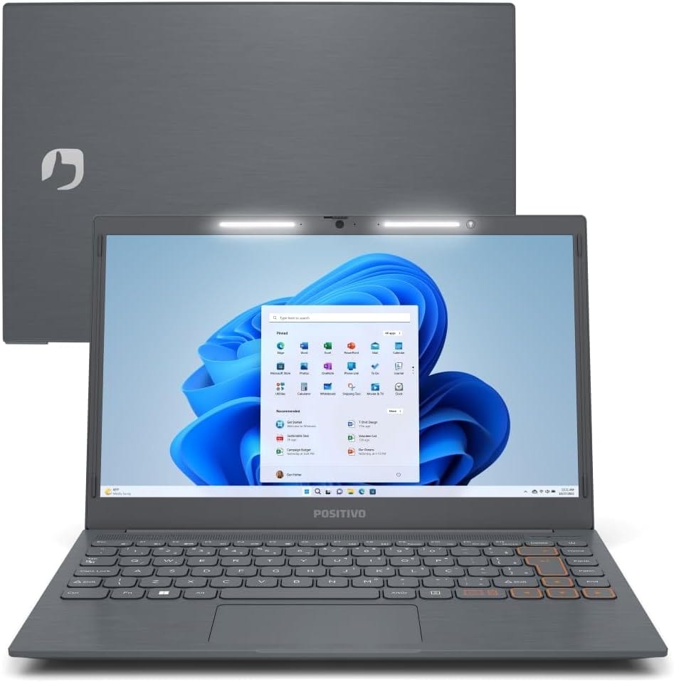 Notebook Positivo Vision C14 Lumina BAR Intel Celeron N4500