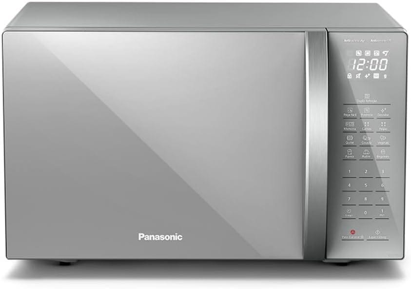 Panasonic Micro-ondas 34L Inox Antibactéria 220v 
