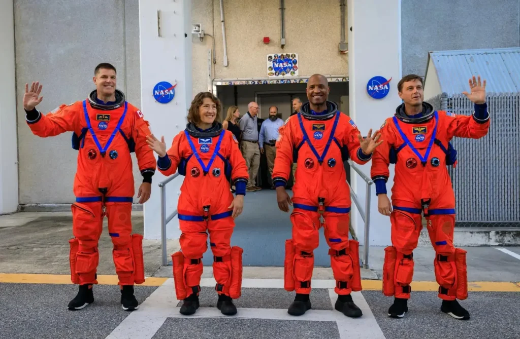 Astronautas da missão artemis II
